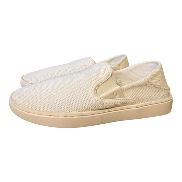 Olukai Pehua Mesh Loafer White NEW Women size 7.5 - Picture 2 of 8